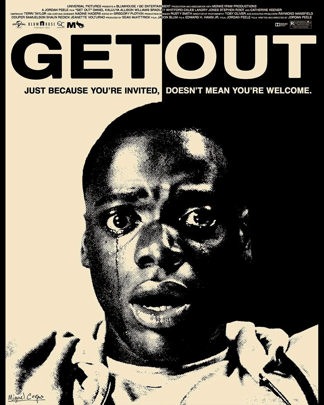 Get Out (2017)

I was very excited on making this poster. This is one of my favorite horror movies to come out in the last few years. This movie is a great example of psychological horror. 

#art #artist #graphicdesign #explore #explorepage #foryoupa