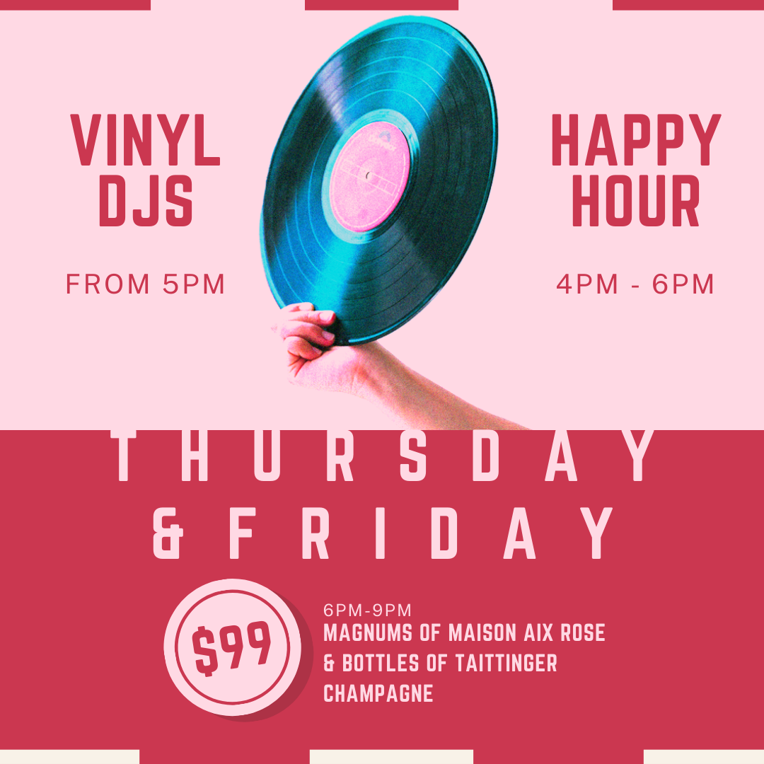 Vinyl DJ's | Thursday &amp; Fridays