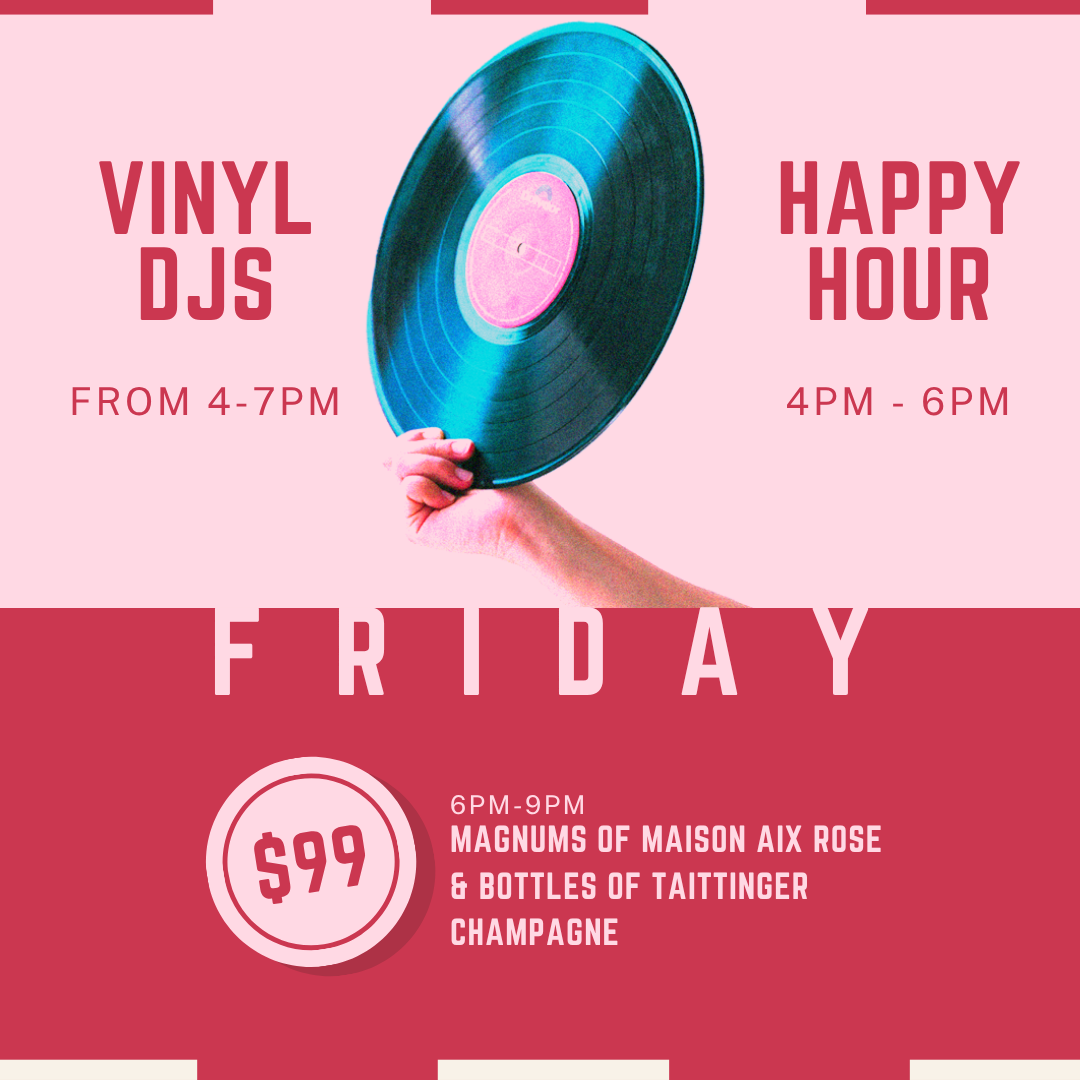 Vinyl DJ's | Thursday &amp; Fridays