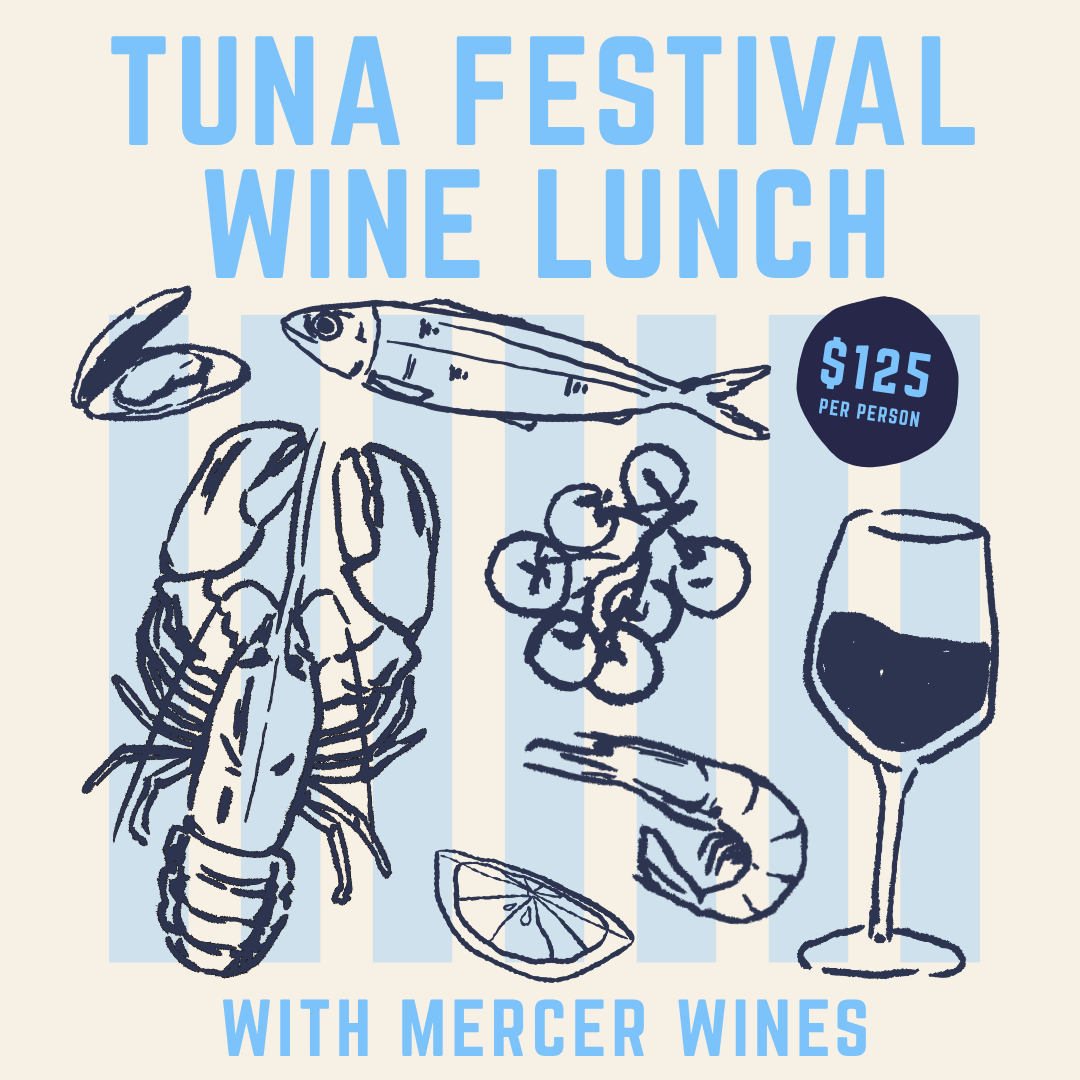 Newcastle Tuna Festival x Mercer Wine Lunch