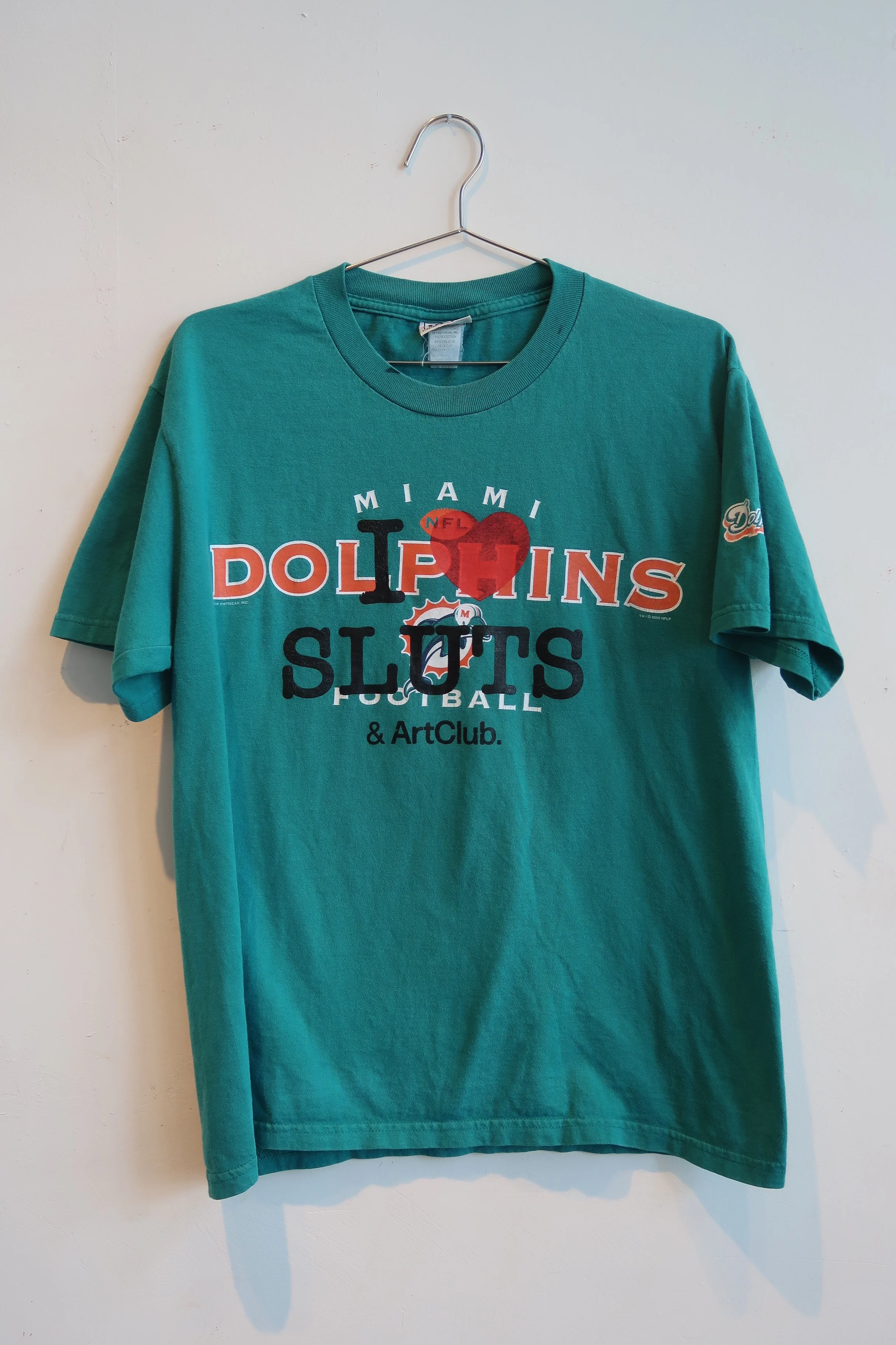 I <3 Sluts x Miami Dolphins | Mens Large