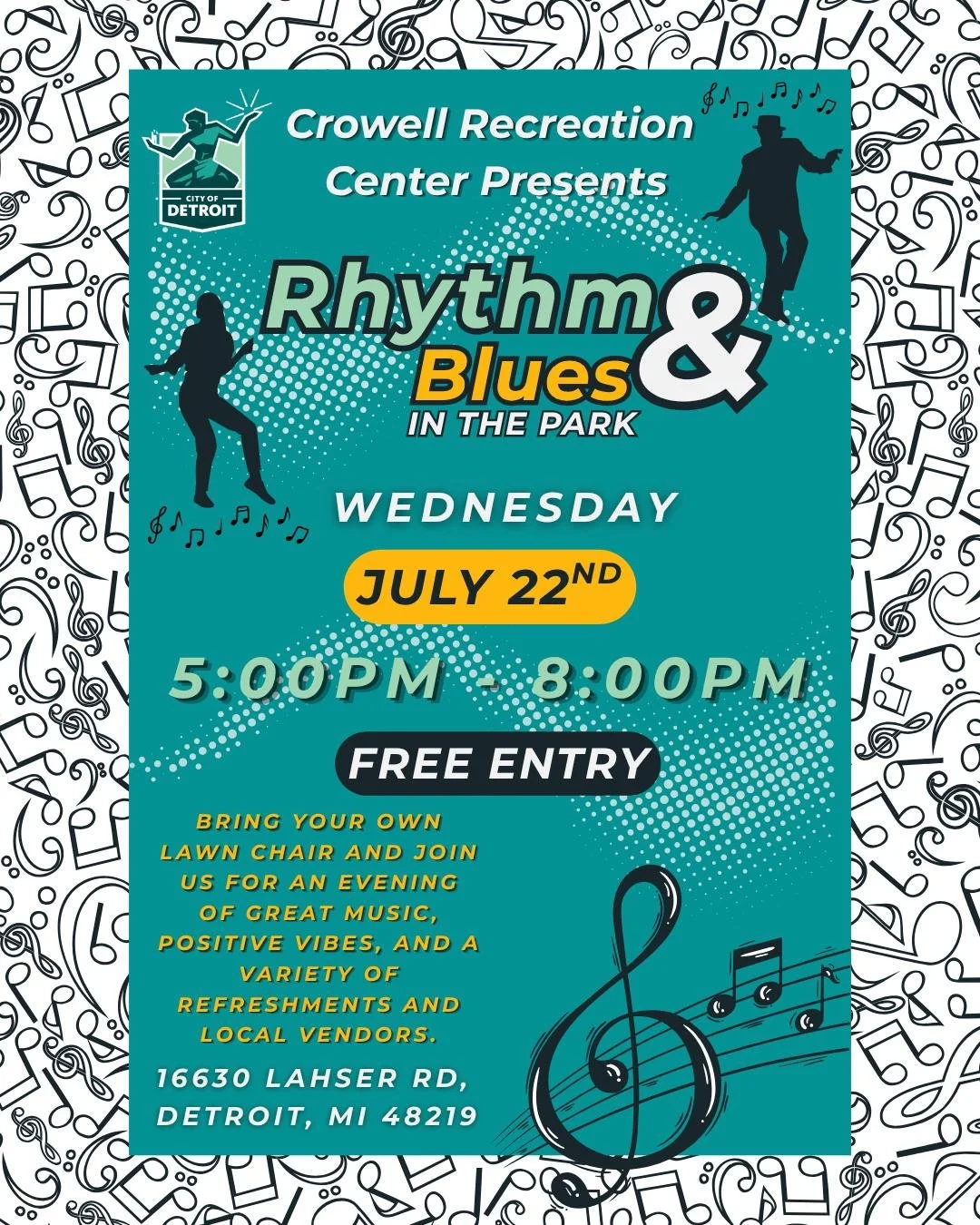 Volunteer Opportunity: Rhythm & Blues in the Park