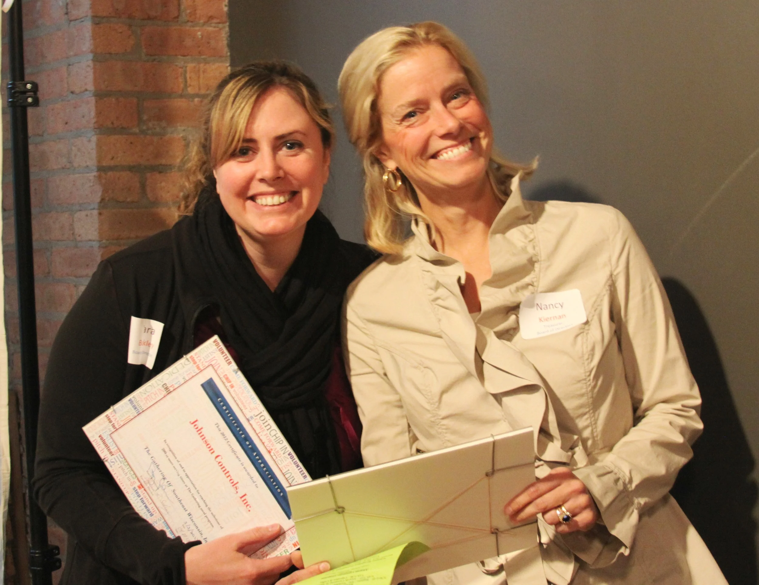 Nancy Kiernan and&nbsp;Tara Buckley