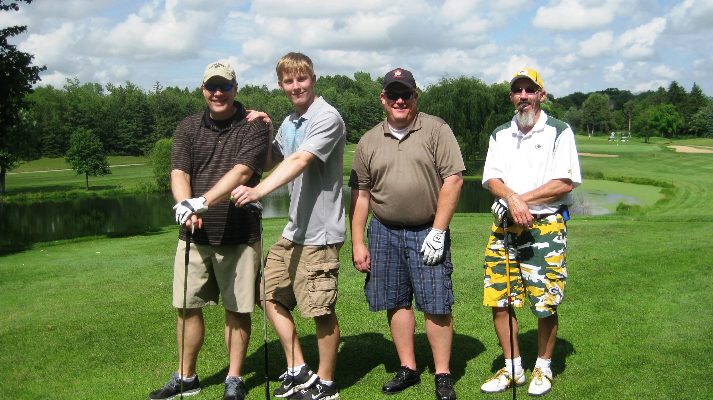 Jim, Jason, Darin and Rolf - golf as great as their style