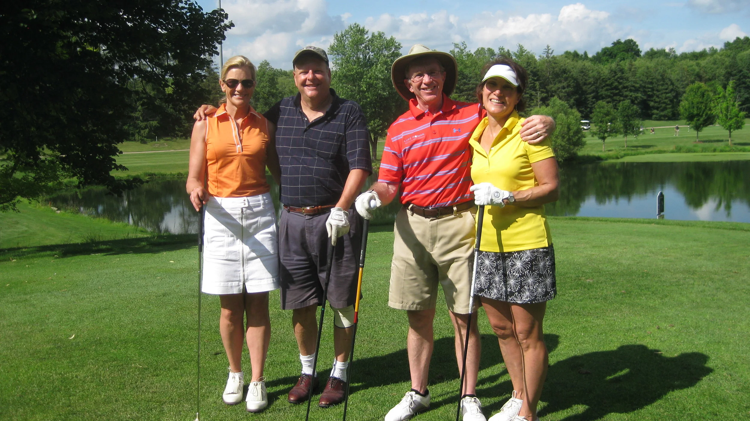 Clark, Kathy, John and Terri - So good, they're practically pro