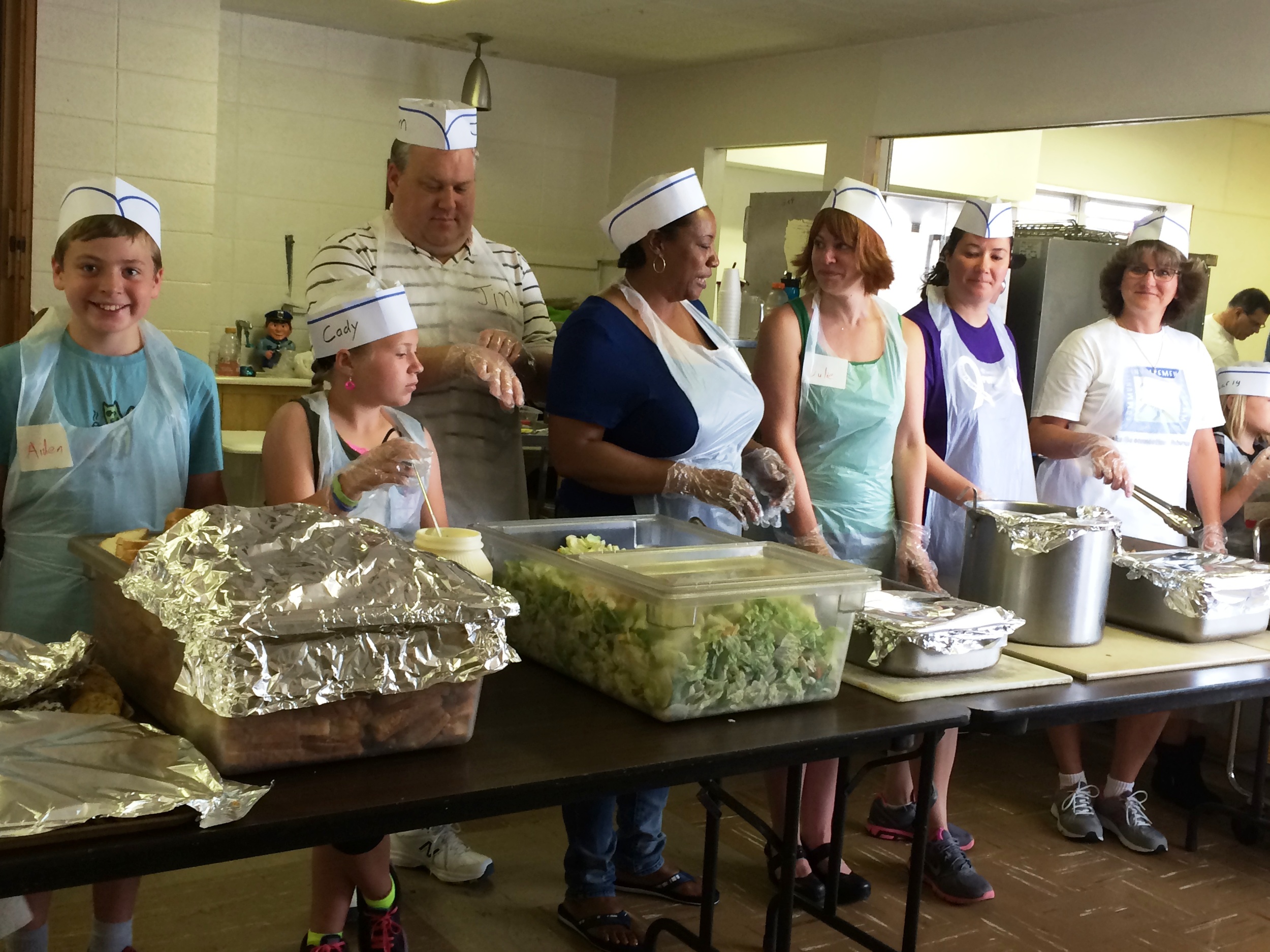 Johnson Controls serving line