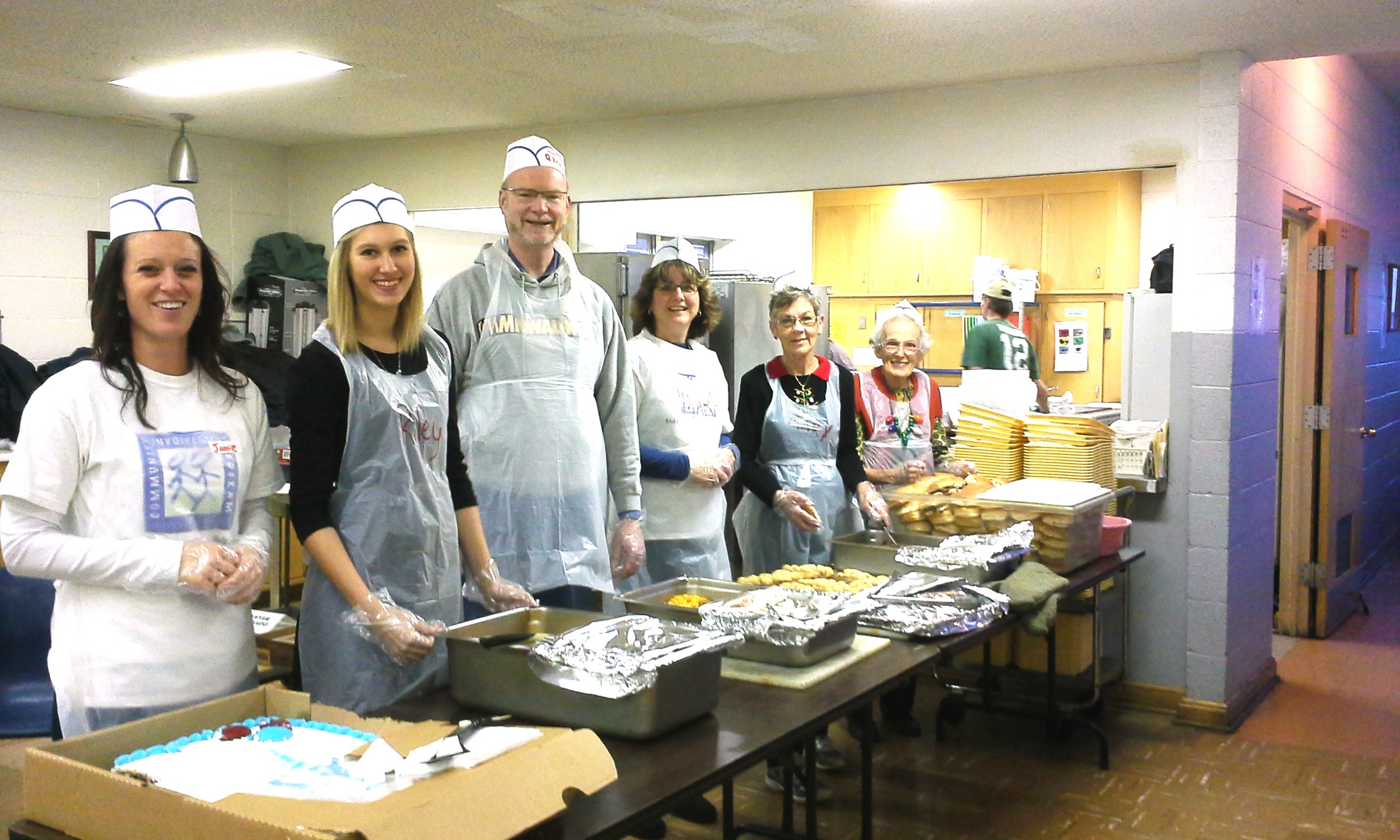 Johnson Controls volunteers
