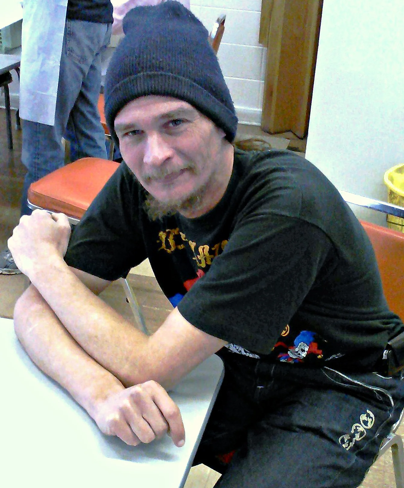 Ed pictured at the Gathering's south side dinner site