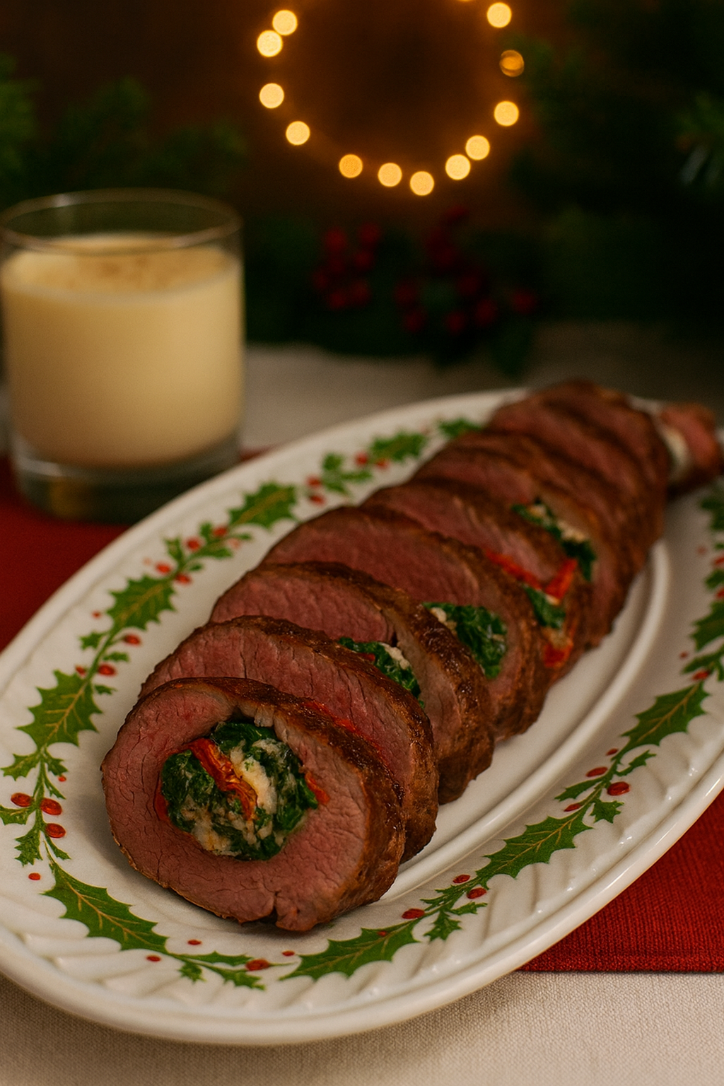 Stuffed Beef Tenderloin