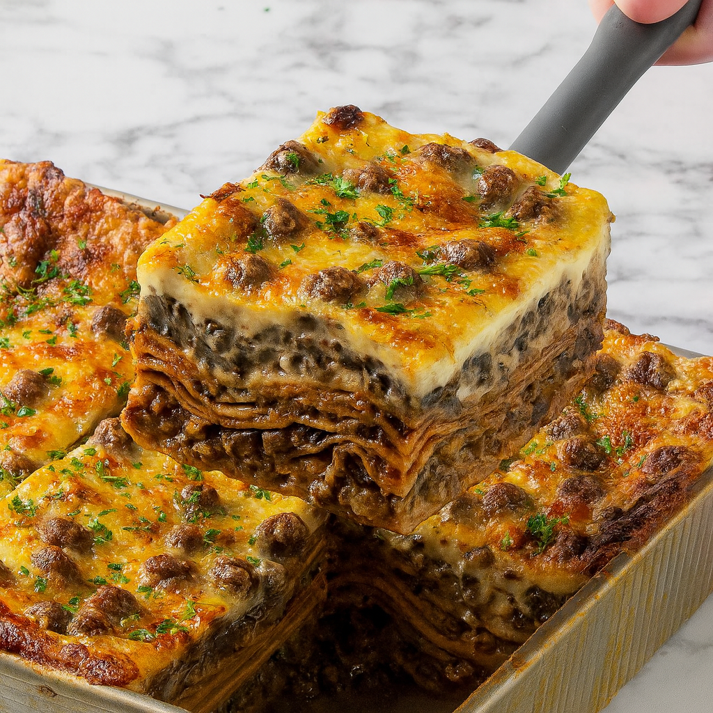 Mushroom Lasagna