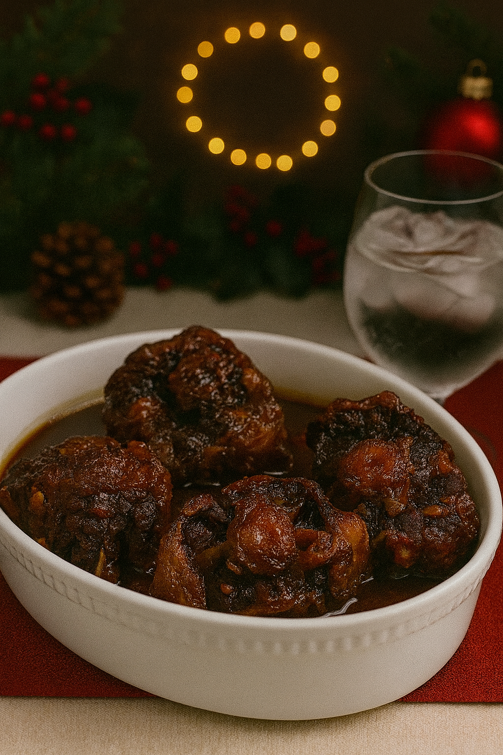 Caramelized Ox Tails