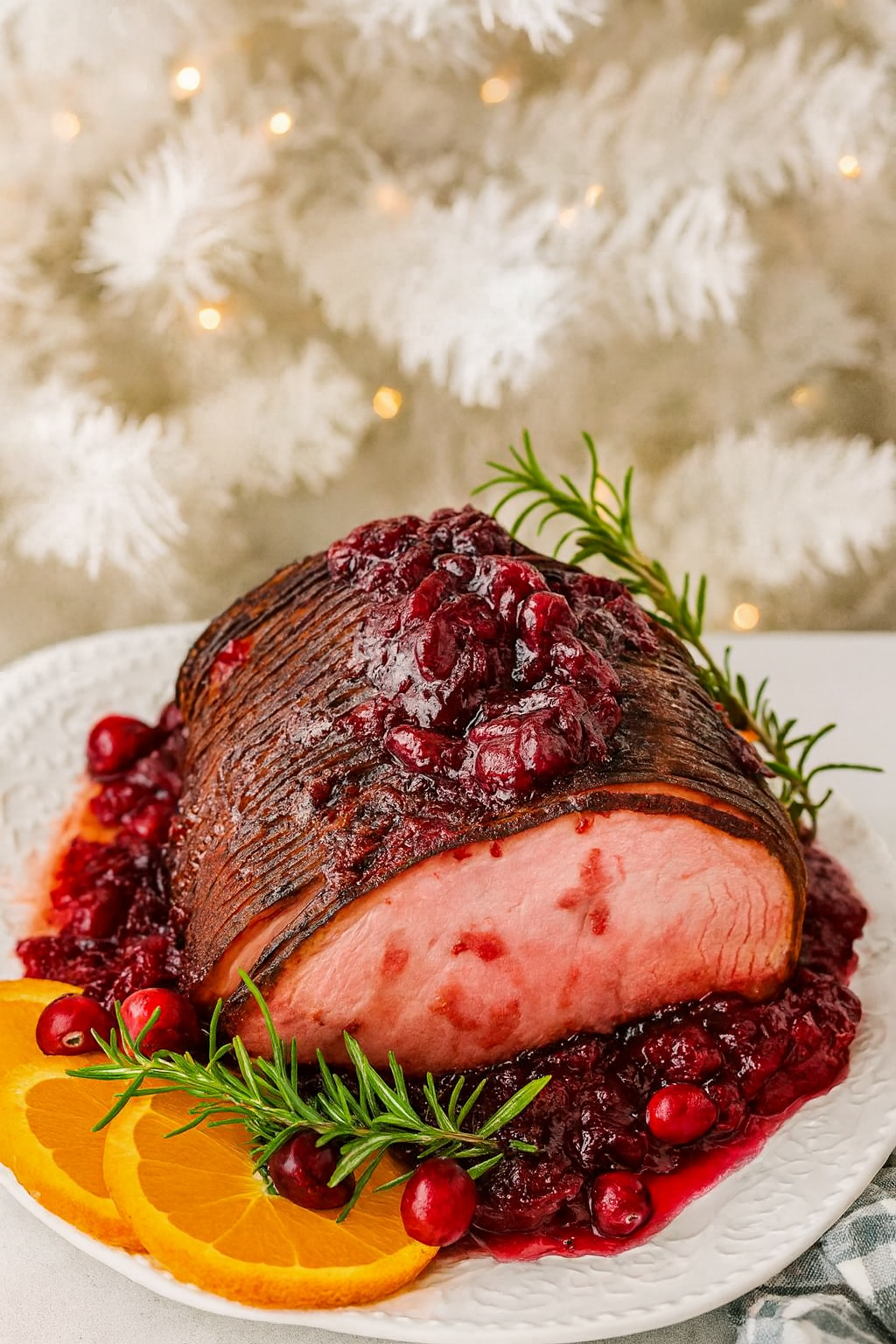  Cranberry-Infused Ham