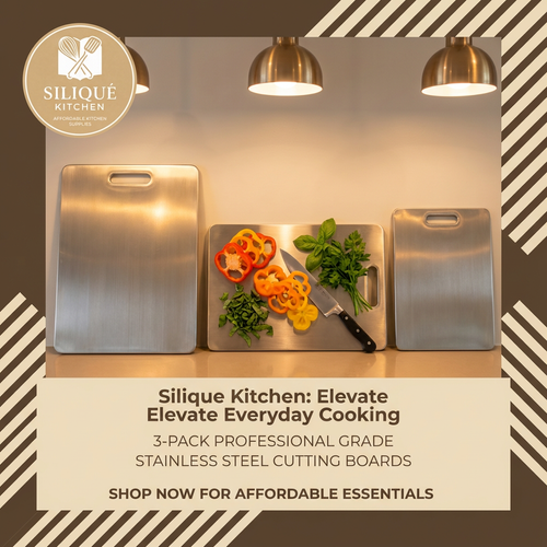 Stainless Steel Cutting Boards 3-Pack — Your Guide to Hygienic, Efficient Kitchen Prep