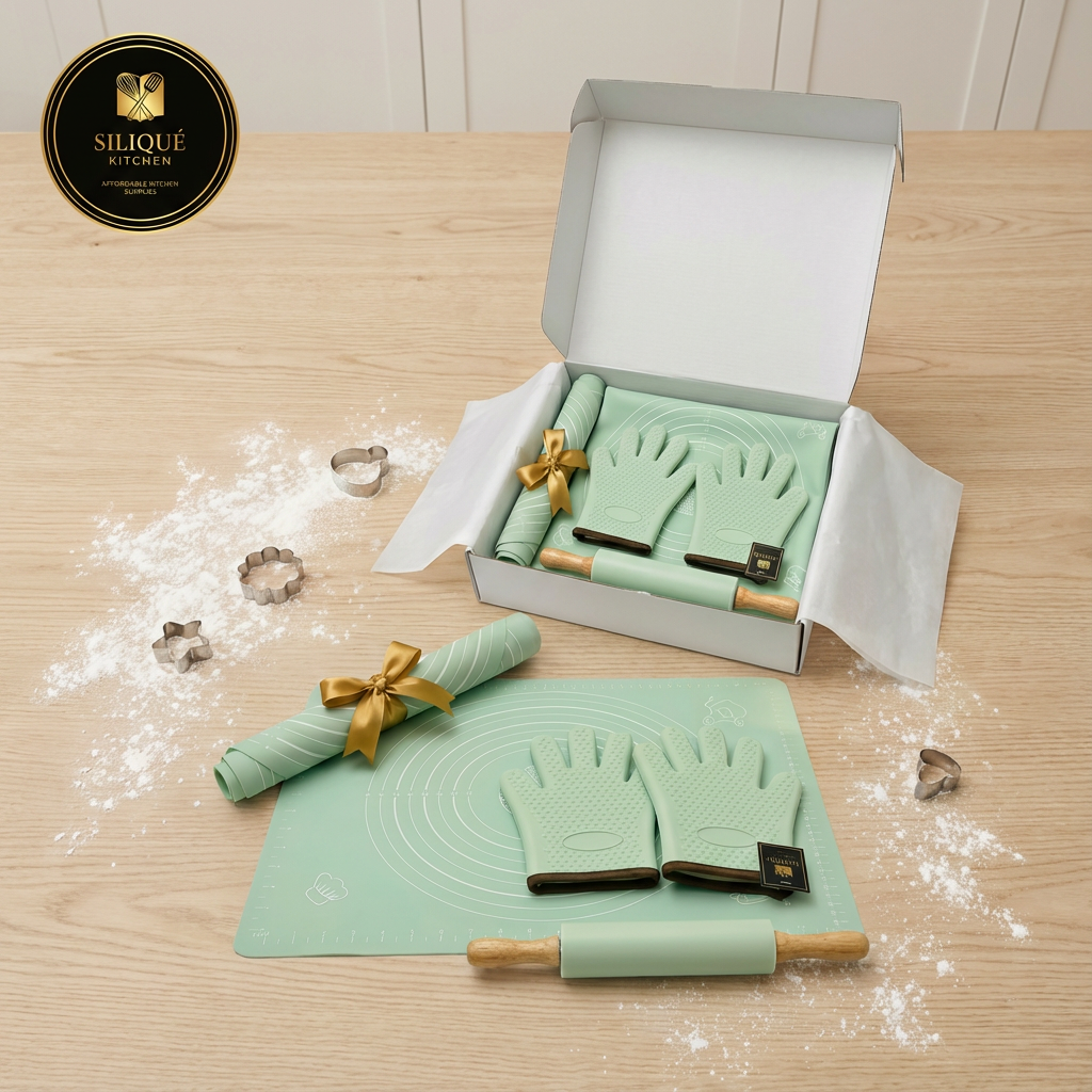 Silicone Baking Gift Set — A Perfect Kitchen Gift for Bakers