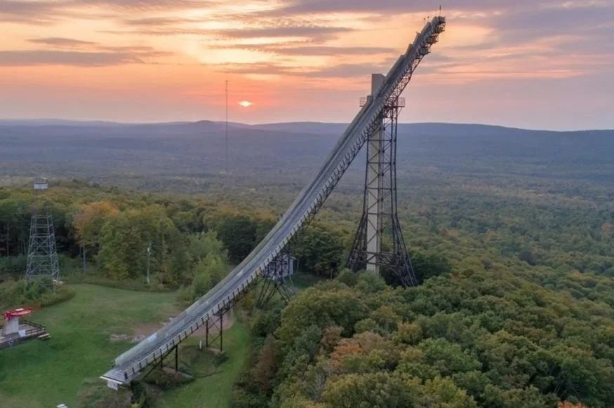 Copper Peak Ski Jump in Ironwood