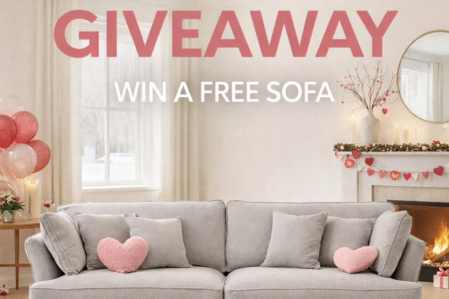 103" Hygge Collection Sofa in Gray