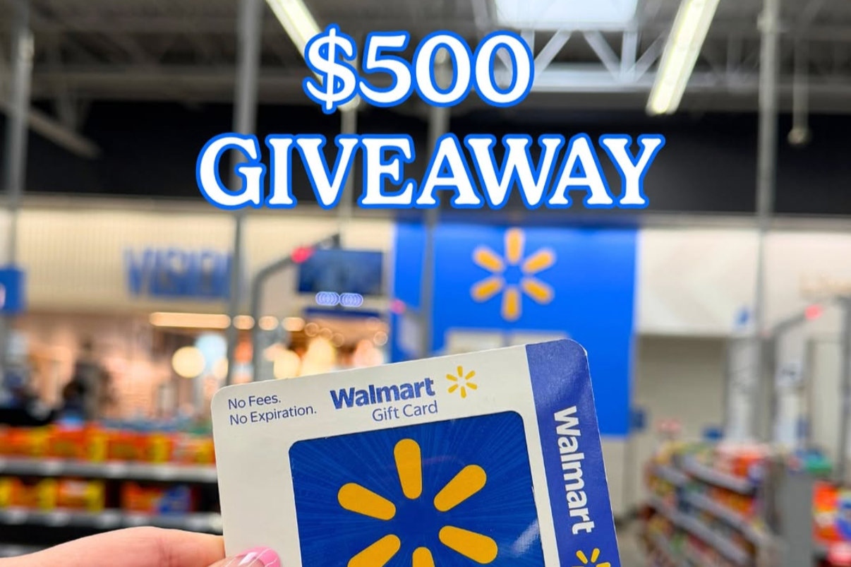 $500 Walmart Gift Card