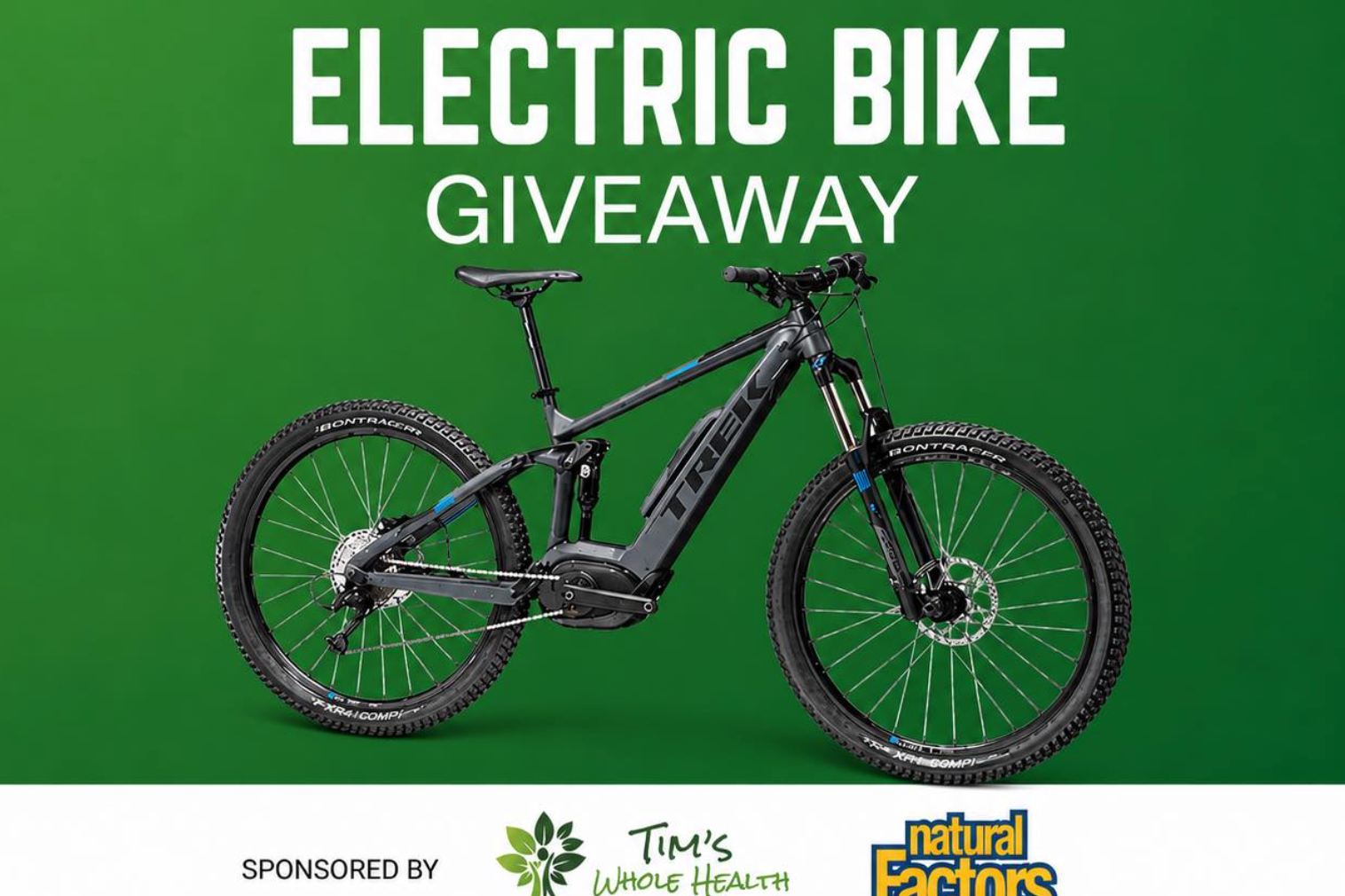 TREK Electric Bicycle + $750 Gift Card ($5,000 Value)