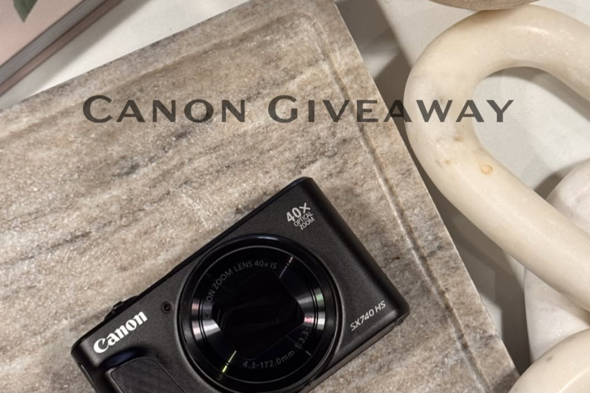 Canon SX740 Giveaway