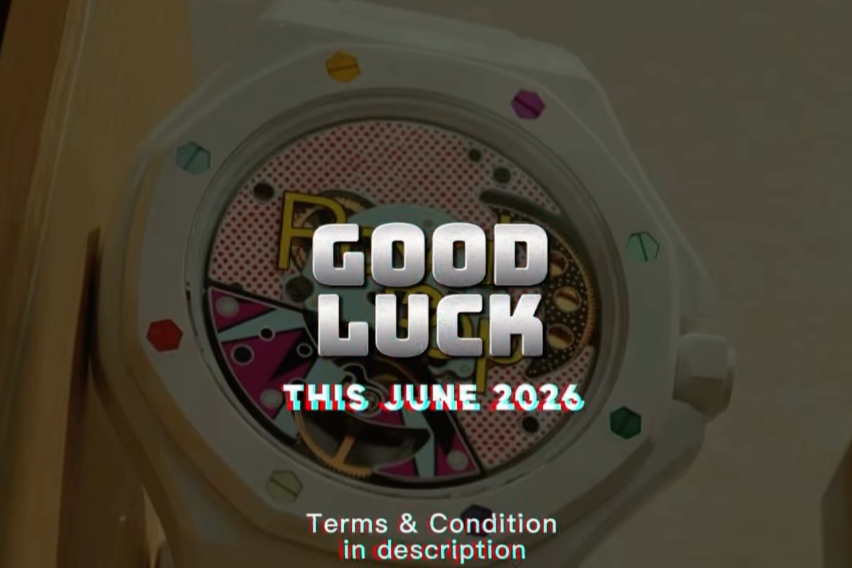 Swatch x AP Royal Pop Watch