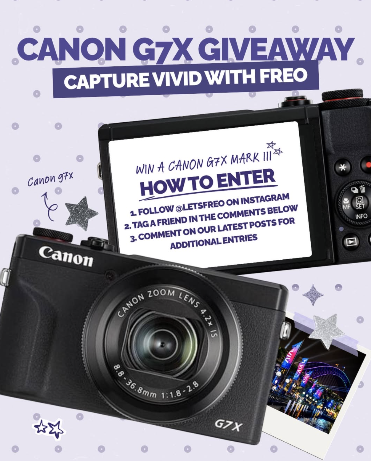 Canon G7X Mark III