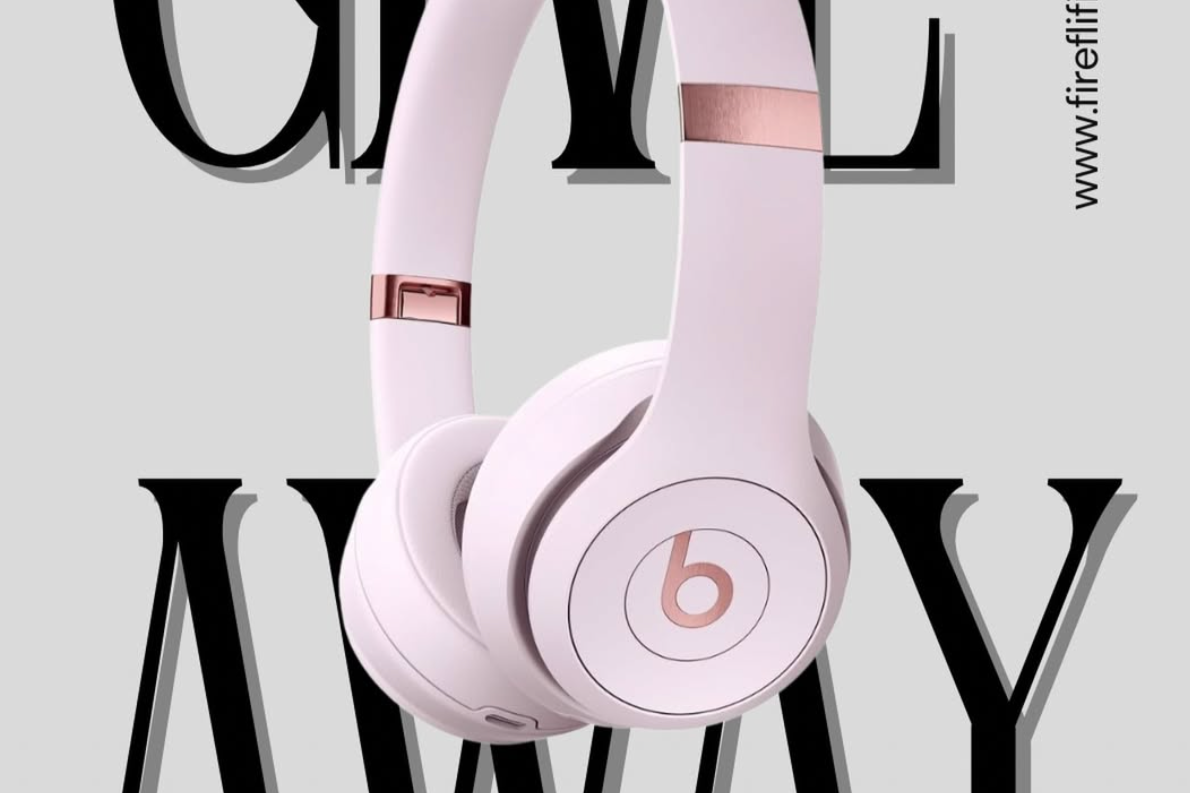Pink Beats Headphones