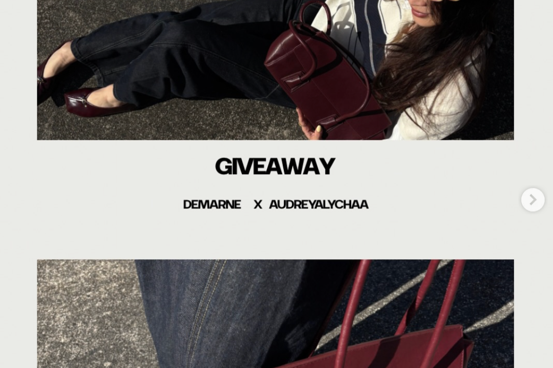 Maison Demarné Bag Giveaway