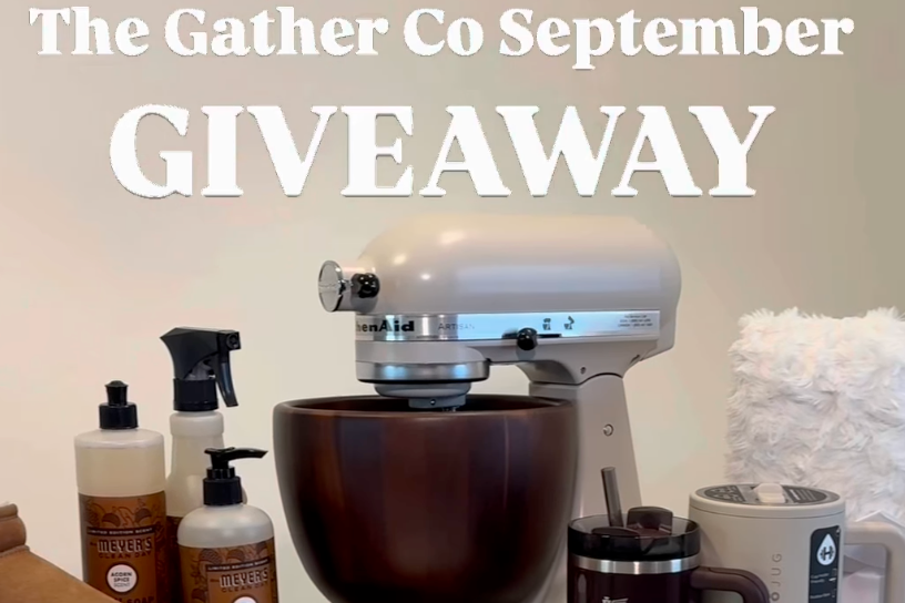 The Gather Co. September Giveaway 