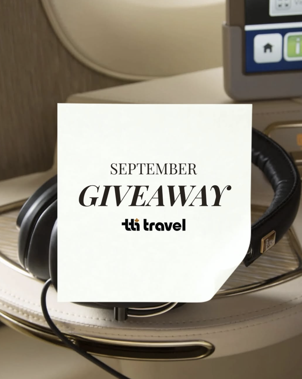 Emirates-Branded Noise-Cancelling Headphones