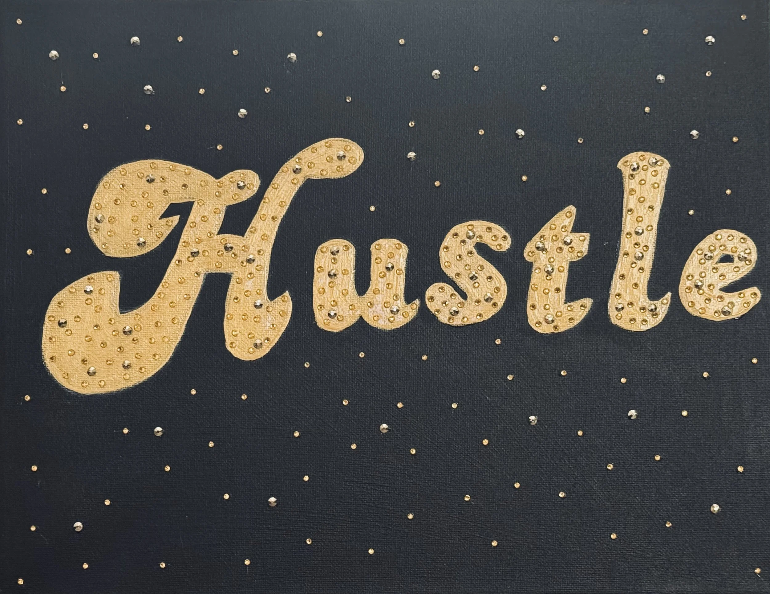 HUSTLE 11in x 14in