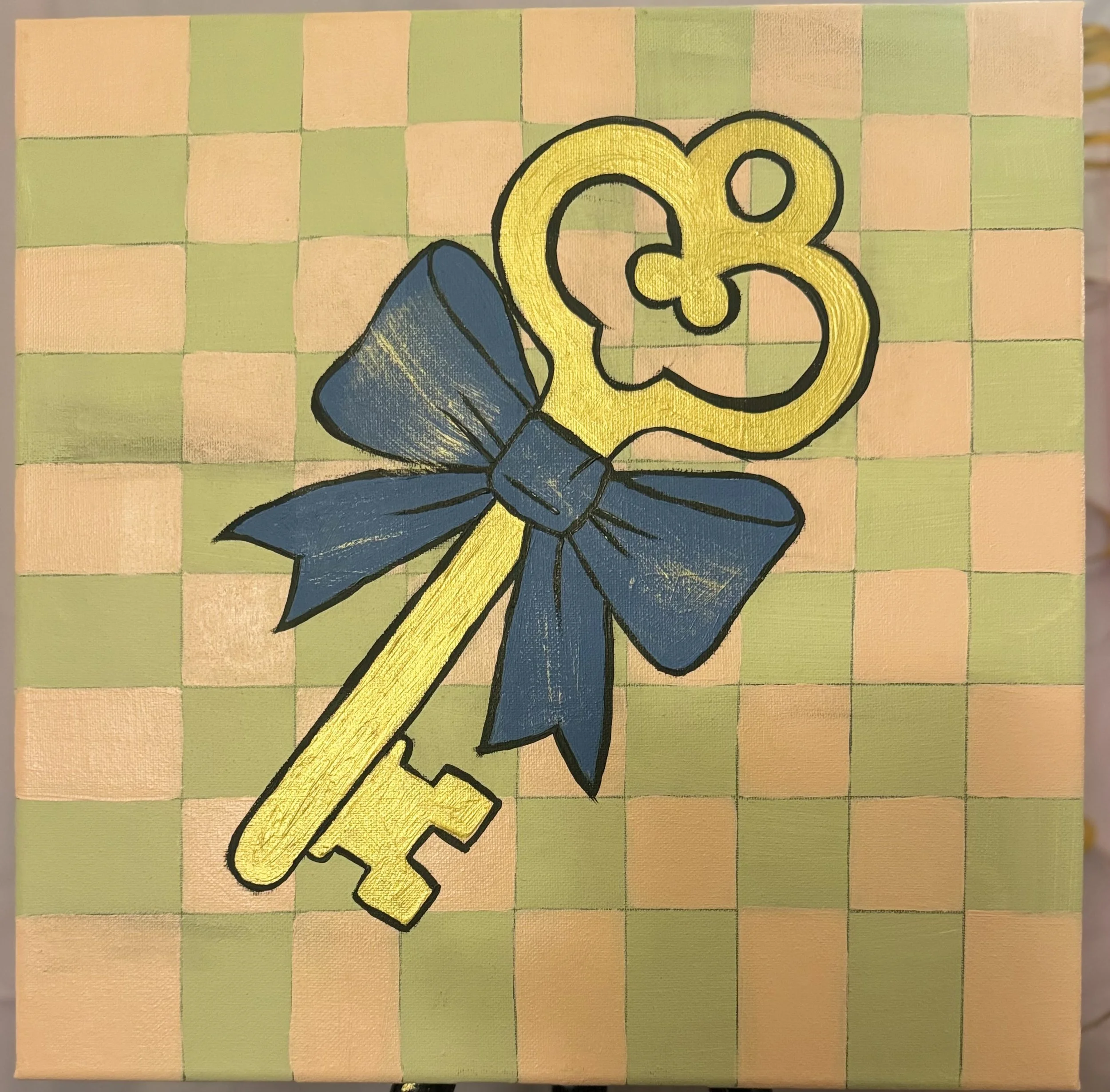 Alice in Wonderland: The Key 14in x 14in