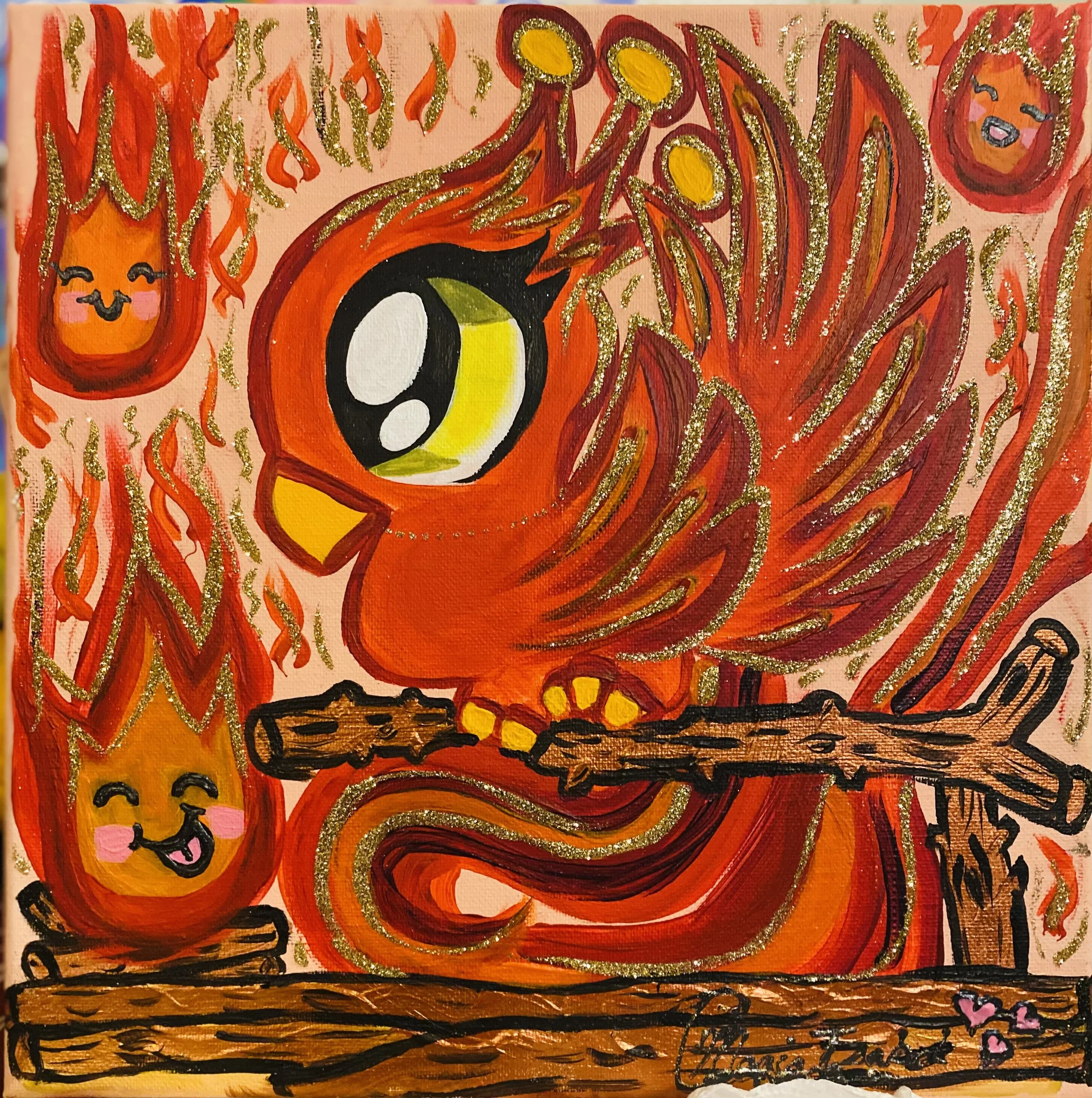 The Baby Phoenix 12in x 12x