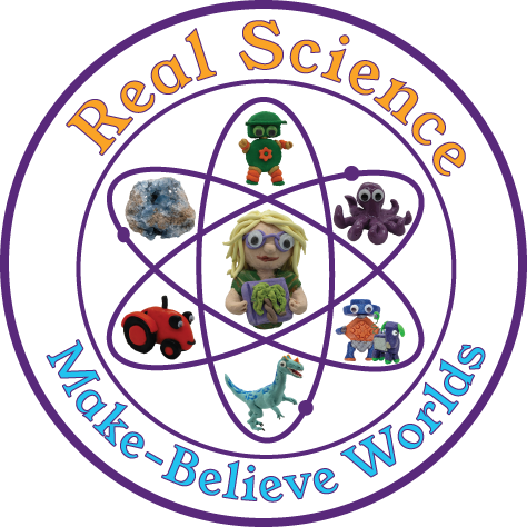 Real science in make believe worlds logo