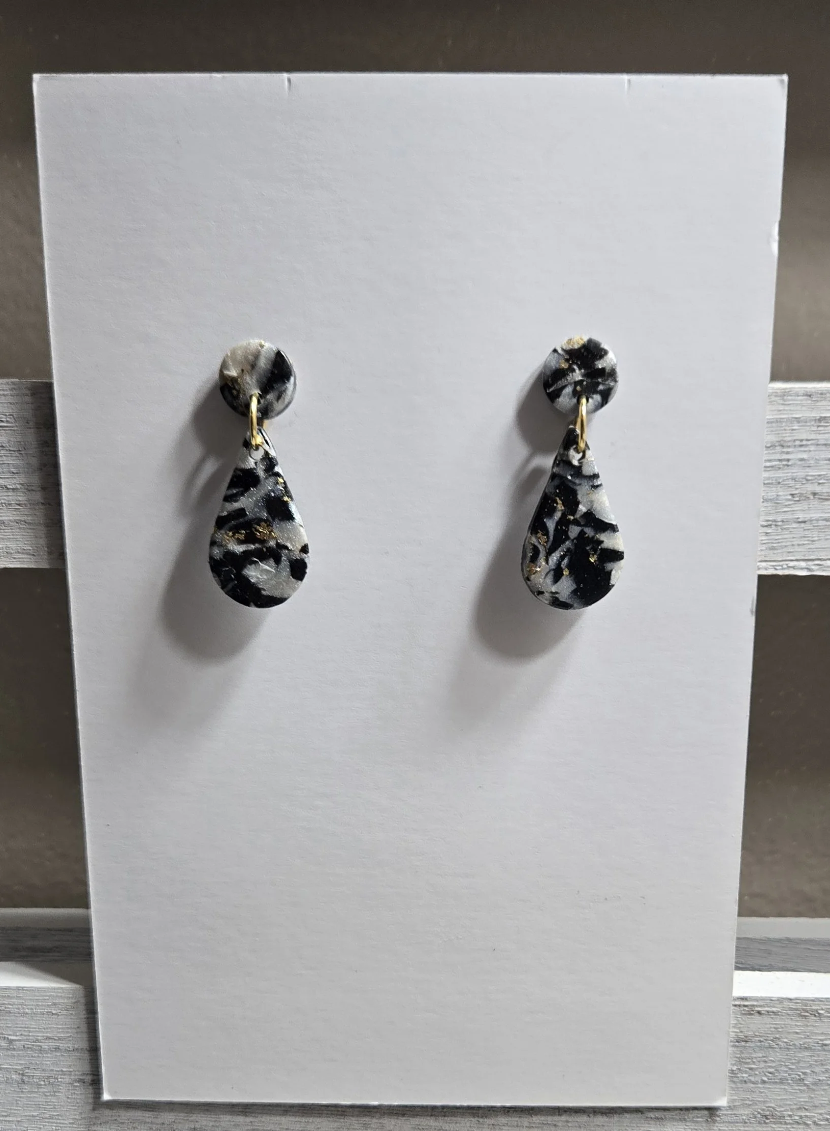 Black Marble tear drop