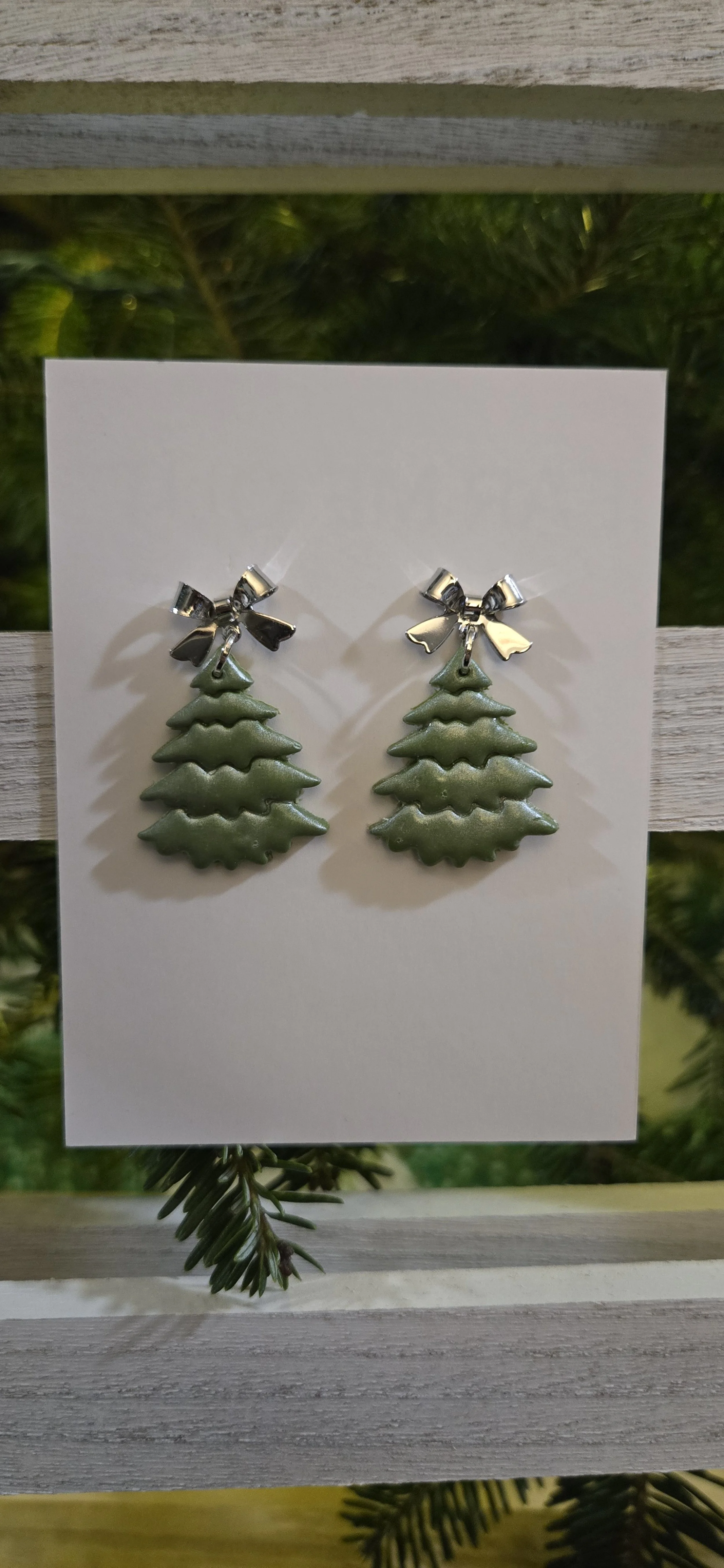 Large Tree with Silver Bows