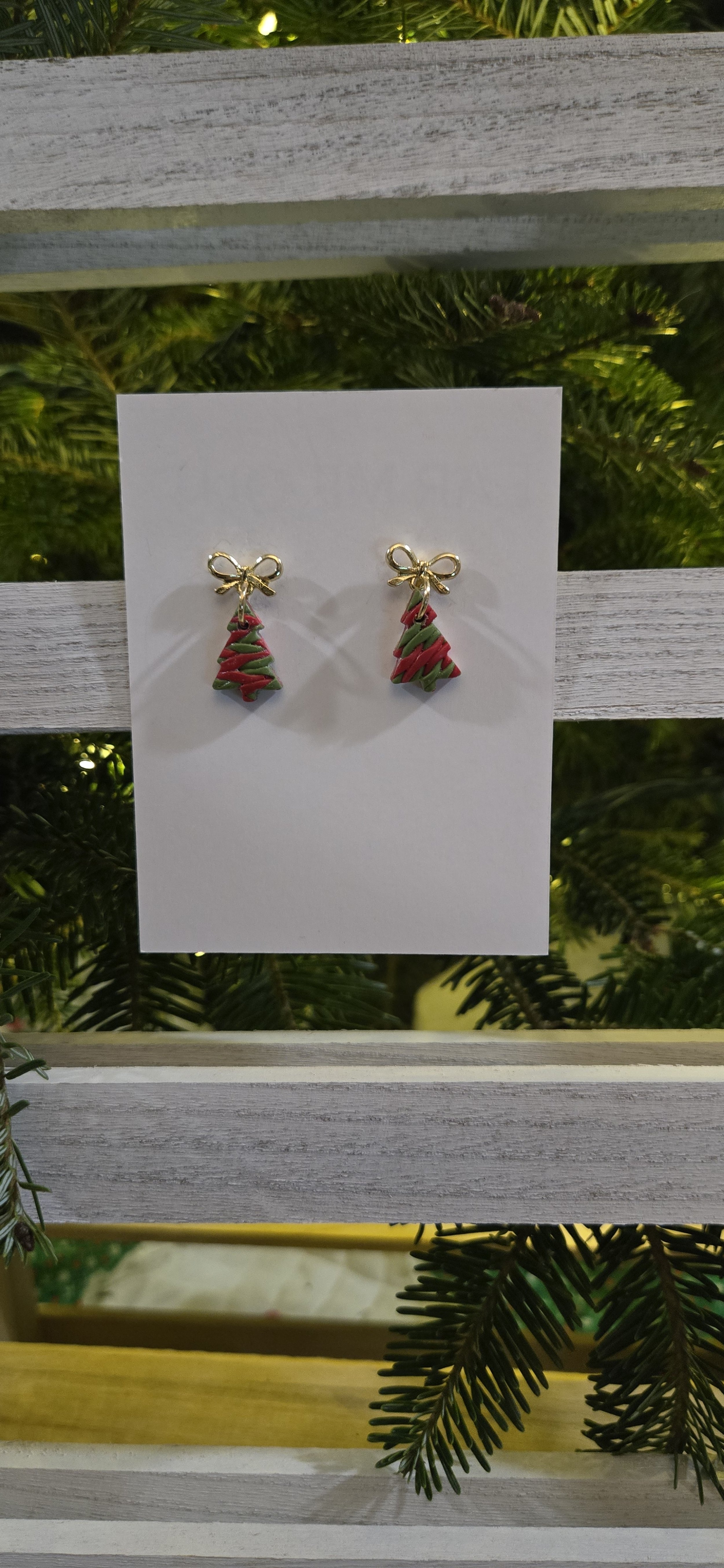 Christmas Tree Sweater Gold Bows