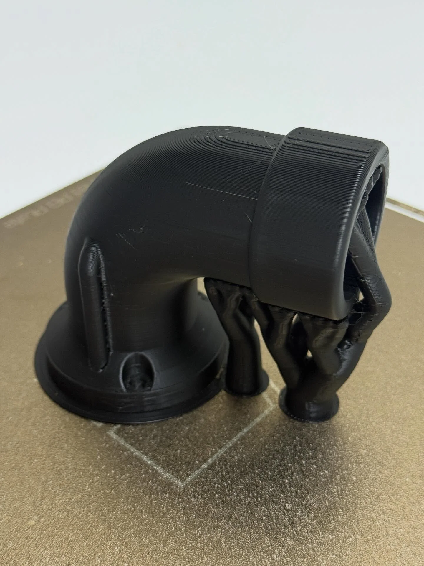 3d printing intake fitting material PLA+ #bambu #3dprint