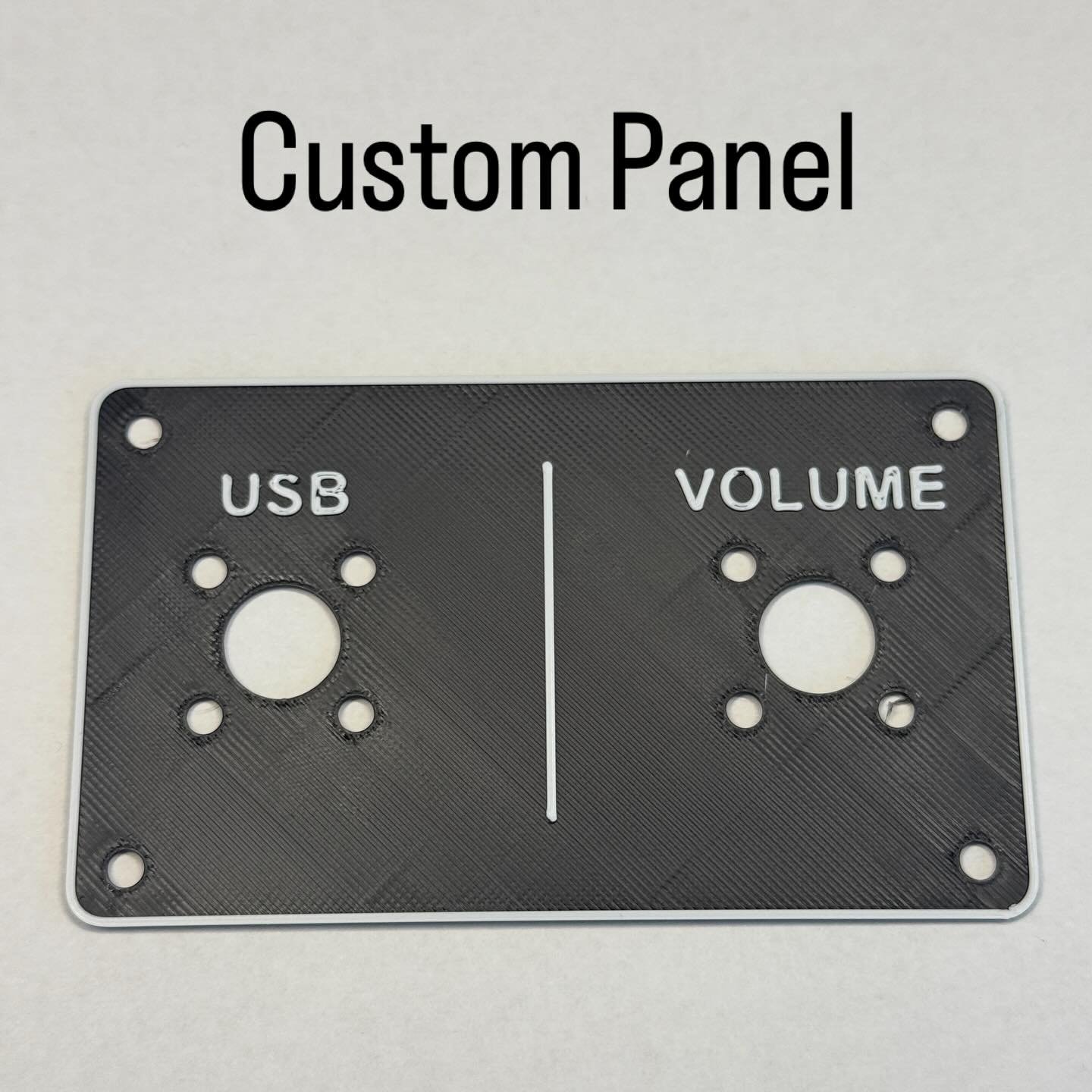 Custom Panel 3d printed PLA multi color 3d print