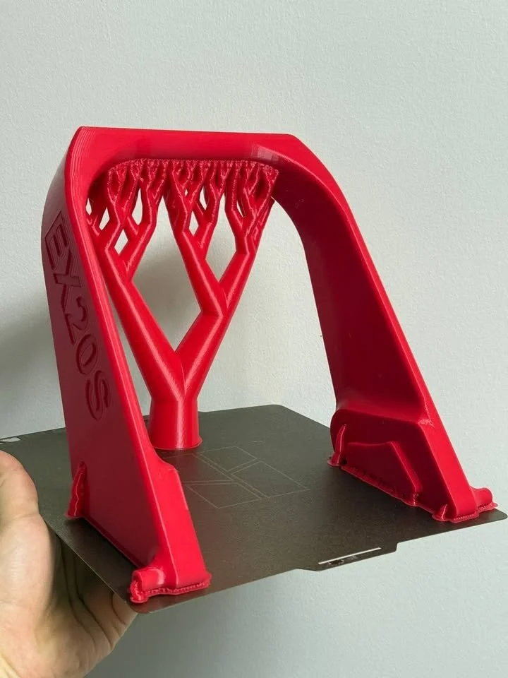 3D printed part for Inmotion Unicycle. Material PETG. 
Printed by Bambulab A1