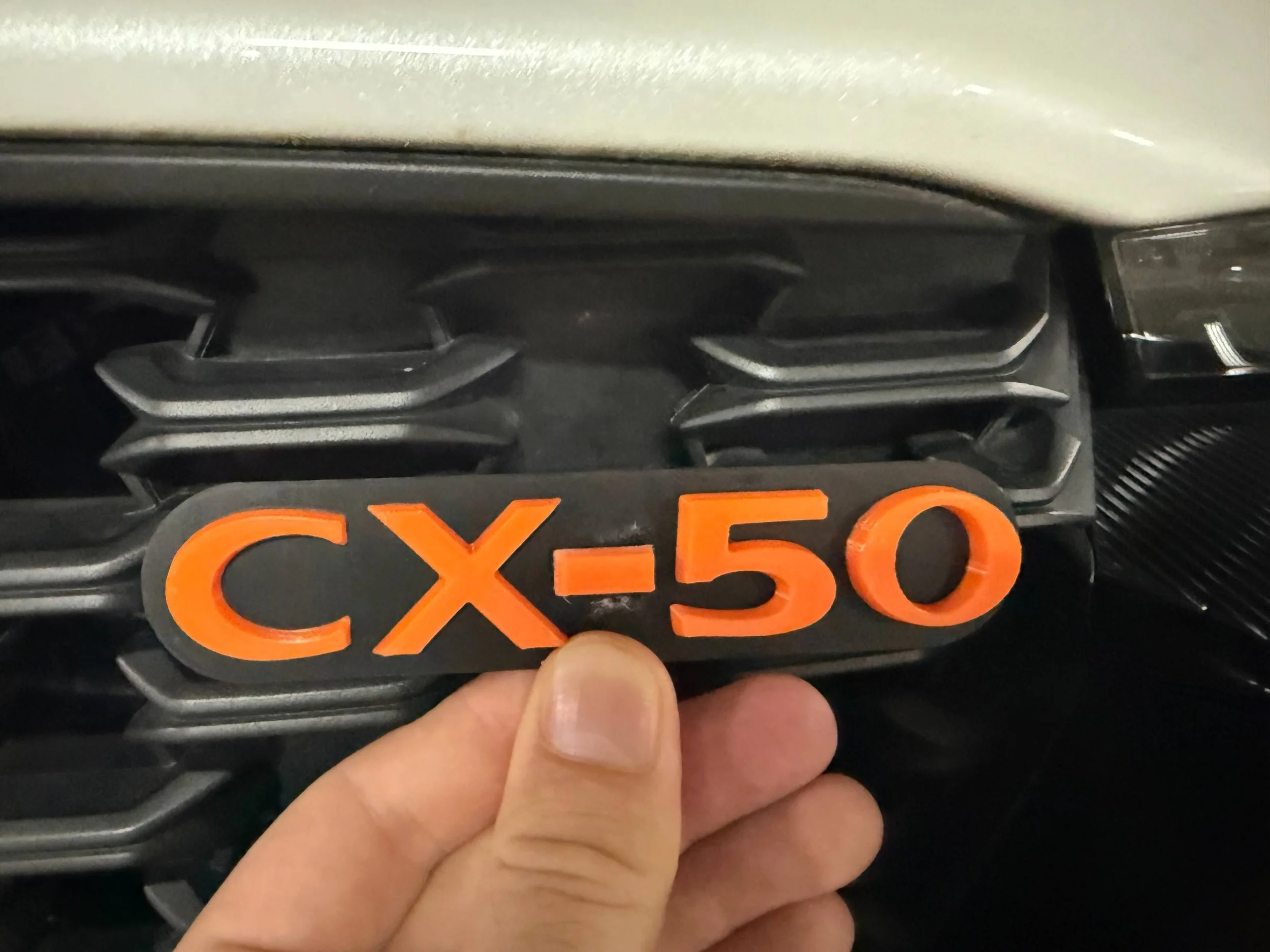 Mazda CX-50 Grill Badge Insert