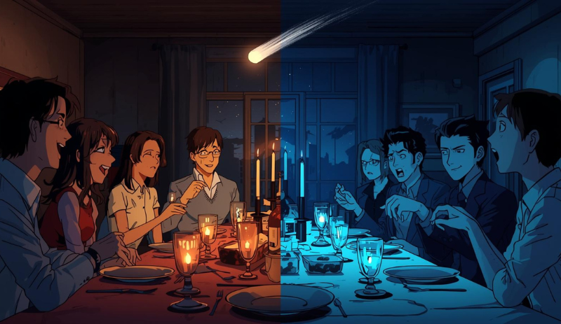 Movie Review Coherence: False beacons in a fractured multiverse