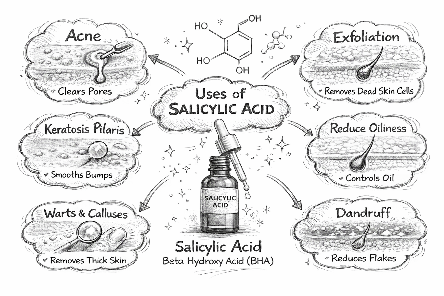Salicylic acid &amp; all of it’s uses