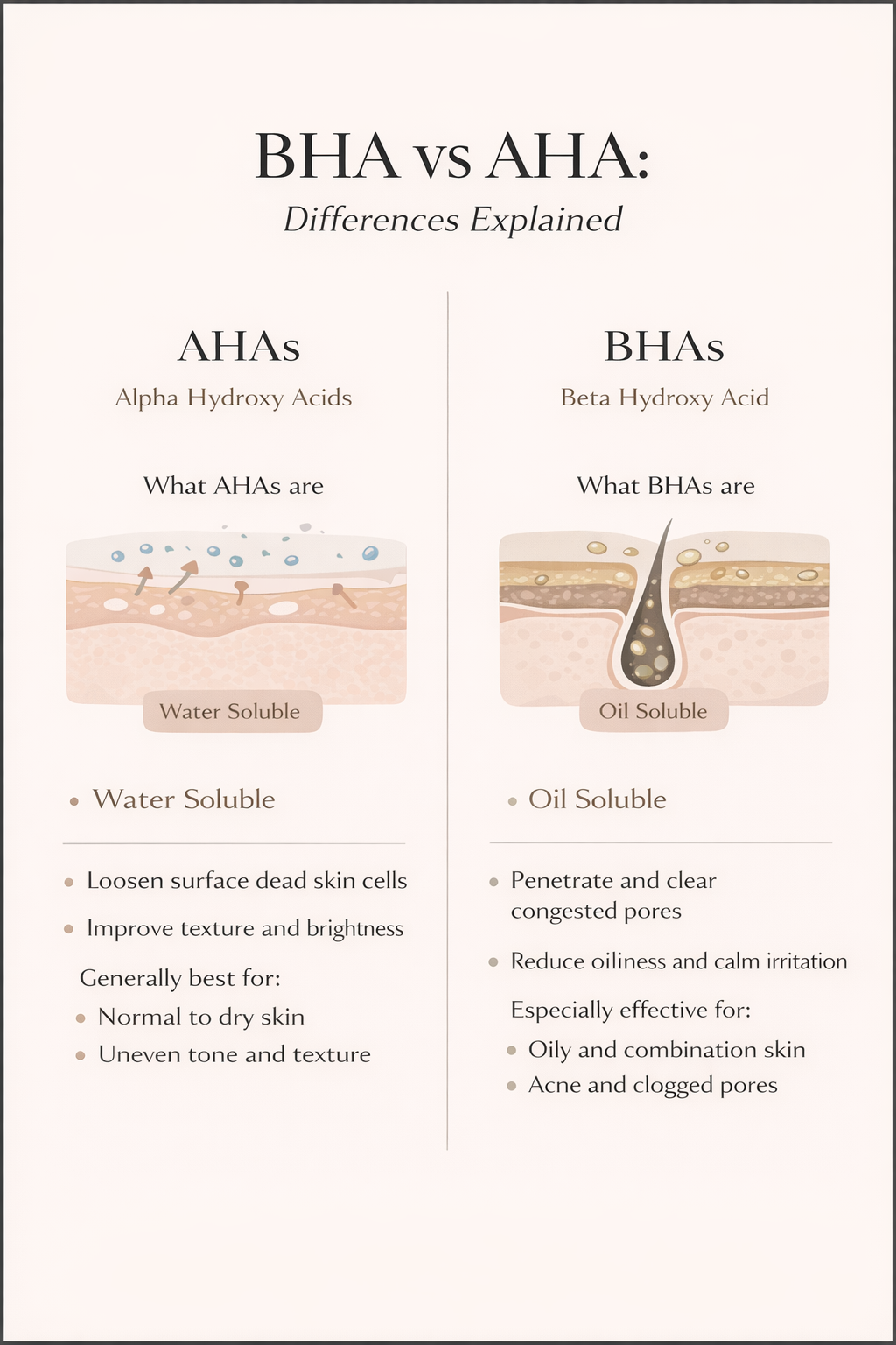 BHA vs AHA differences explained