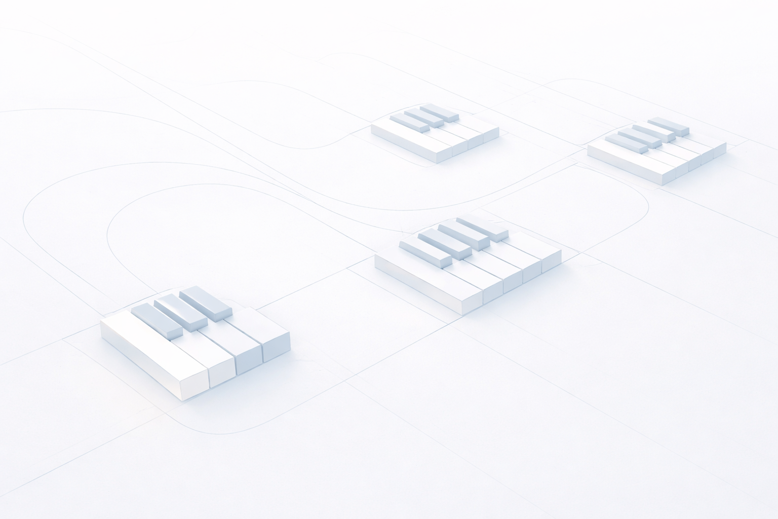 Piano Spelen met Geometrie