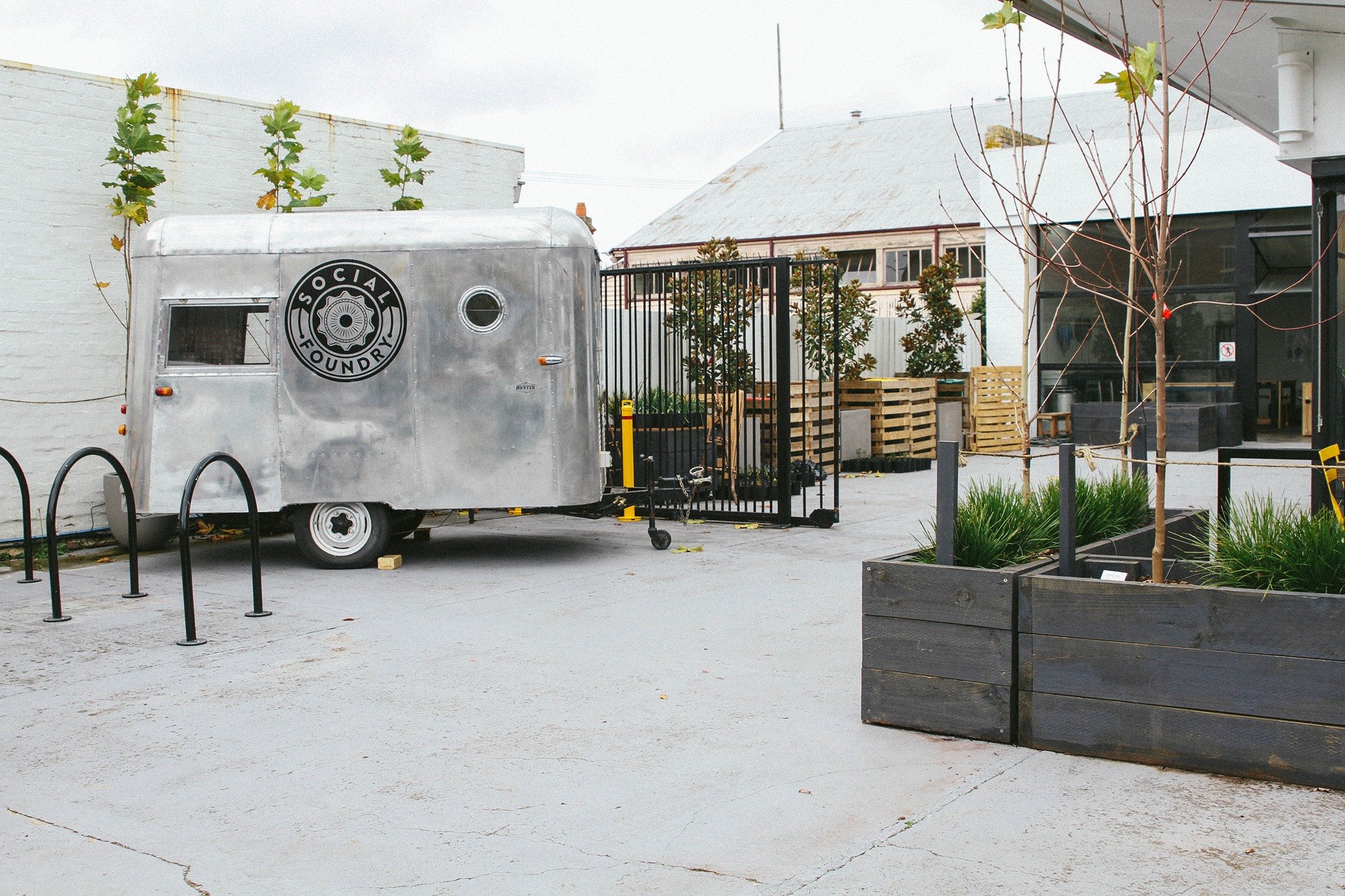 Exterior of The Social Foundry cafe