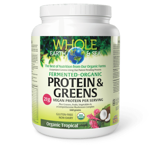 Whole Earth & Sea Protein & Greens - Organic Tropical