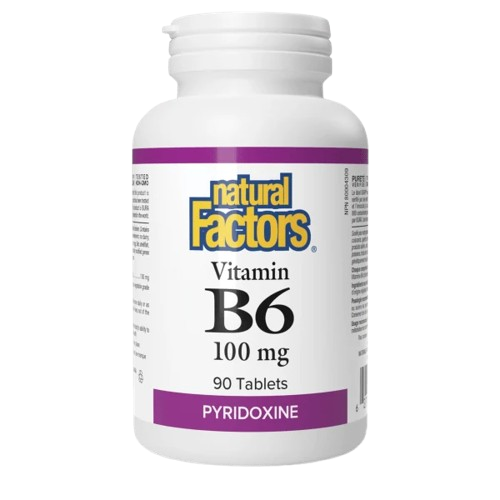Natural Factors Vitamin B6 100 mg