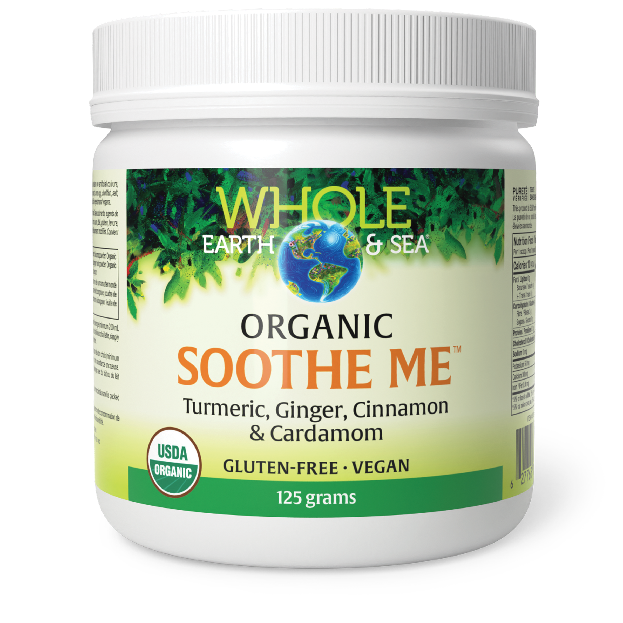 Whole Earth & Sea Organic Soothe Me, 125g
