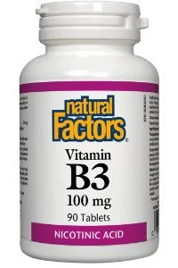 Natural Factors Vitamin B3 500 mg - 60 VCaps