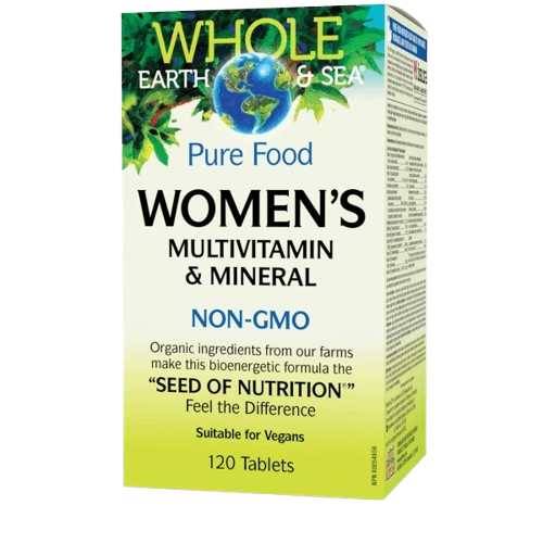 Whole Earth & Sea Pure Food Women’s Multivitamin & Mineral - 120 Tablets